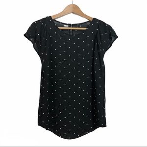 Tahari short sleeve top NWOT